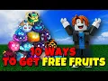 10 Ways To Get FREE Fruits Fast in Blox Fruits No Robux Needed