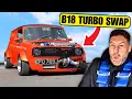 Download Lagu 🔥 350BHP Turbo B18 Mini Clubman | Frankenstein Build Gone Wild!