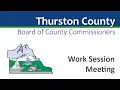 January 27 2026 - Thurston County Board of County Commissioners Work Session