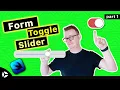 SwiftUI tutorial - How to Use a Slider Toggle Switch and Form in SwiftUI