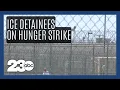 Immigration detainees in Delano hold hunger strike