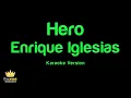 Enrique Inglesias - Hero (Karaoke Version)