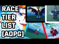 AOPG BEST RACE TIER LIST A One Piece Game Roblox
