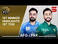Download Lagu 1st Innings Highlights | Afghanistan vs Pakistan | T20I Tri Nation Series 2025 | Match 1 | M3Q1K
