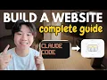 Complete guide to building out a website with Claude for Beginners