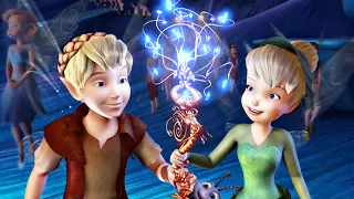 واحده من الجنيات بدور علي حجر القمر عشان تجيب تراب اساطير ازرق بتنقذ الخريف ملخص فيلم2 Tinker Bell 