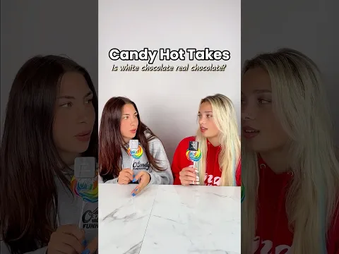 Hot Takes - Is White Chocolate Real Chocolate? 🍫 #hottakes #whitechocolate