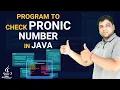 Java program to check Pronic Number Pronic Number program in Java