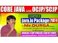 Core Java With - java IO Package-Part 9 File