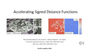Accelerating Signed Distance Functions Pacific Graphics 2025