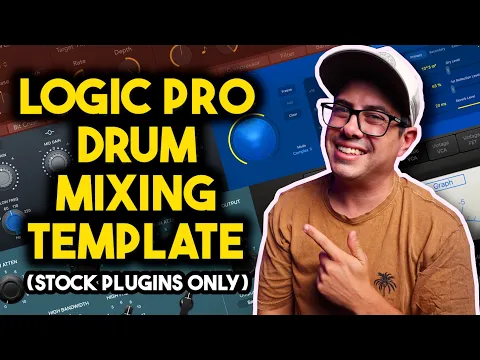 Mix Drums Like a Pro in Logic – Spinlight Studio Template