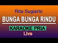 Download Lagu BUNGA BUNGA RINDU -  KARAOKE NADA PRIA
