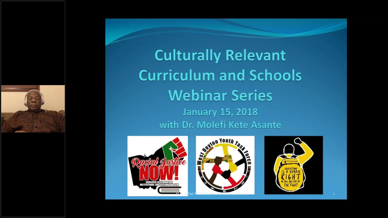 Culturally Relevant Curriculum January Webinar