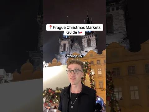 Prague Christmas Markets Guide 2026: 5 things you NEED to know before you go 🎄🇨🇿