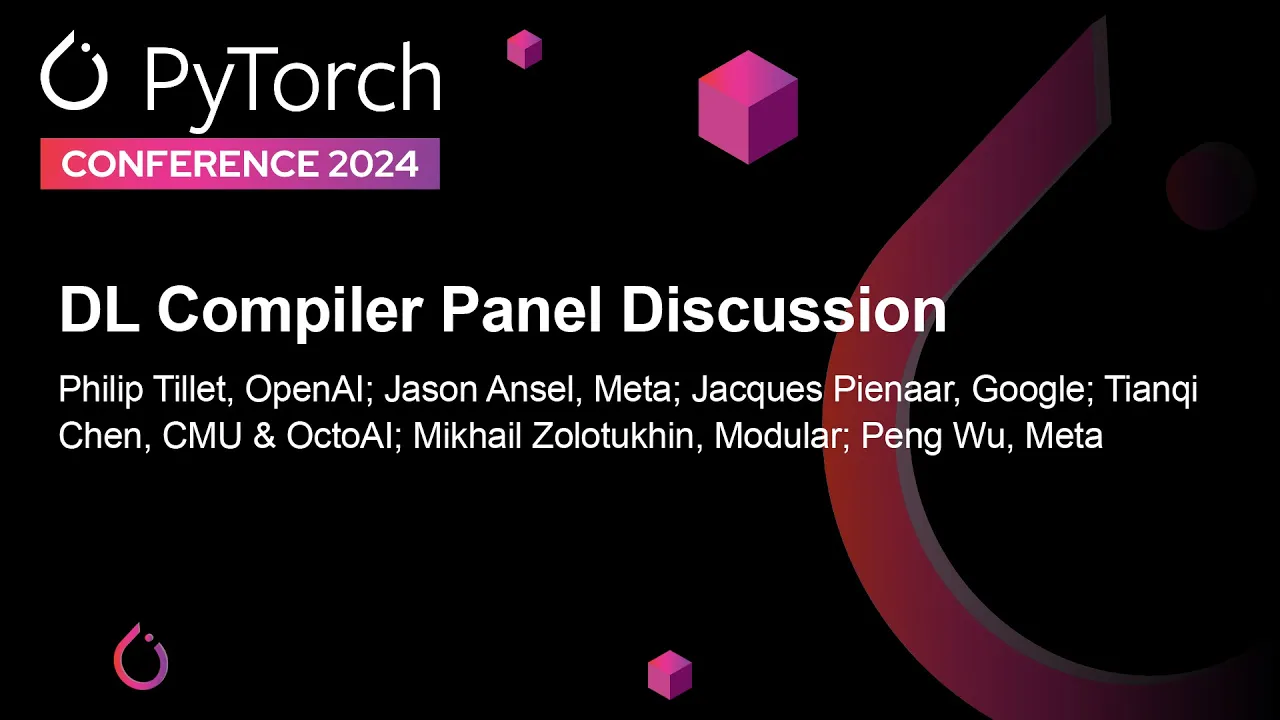 Image from DL Compiler Panel Discussion