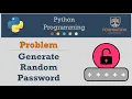 Python - Creating a Random Password