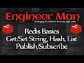 Redis Basics Strings Hashes Lists