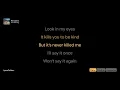 The Warning - Kerosene (Color Coded Lyrics)