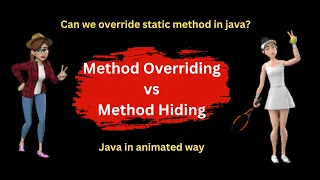 Can we override Static method in java Method Hiding vs Method overriding