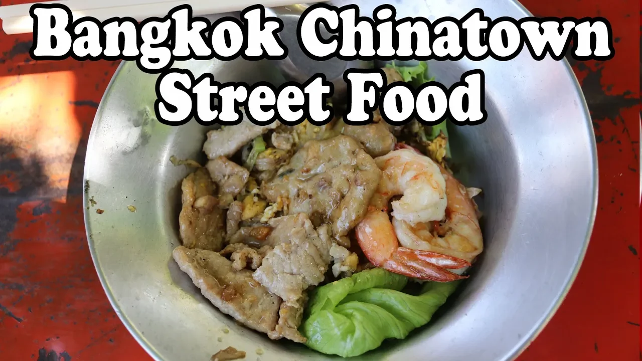 BANGKOK STREET FOOD: LUNCH IN CHINATOWN, Yaowarat, Bangkok