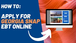 How to Apply for Georgia Food Stamps Online