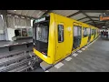 Metro system (U-BAHN) in BERLIN, GERMANY 🇩🇪 | 2022