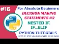 Conditional Statements in Python Nested If-Else Learn Python Programming
