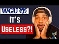 WGU s Cybersecurity Degree is Trash Why you should not go to WGU