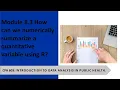 Module 8 R Notes