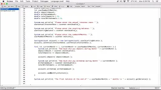 6 12 Part 3 SavingsAccount Class - Java
