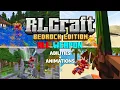 RLCraft Bedrock ALL WEAPON ABILITIES effects animations