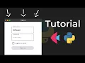 Create A Login Screen In Python With Flet Tutorial