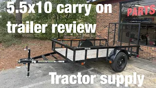 5 5x10 Carry on trailer tractor supply review