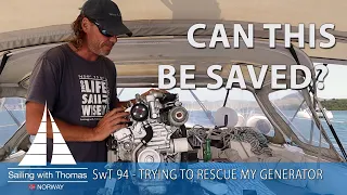 CAN THIS BE SAVED? – SwT 94 – TRYING TO RECUE MY FISCHER PANDA GENERATOR part 1