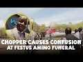 Lagu DRAMA AS CHOPPER CAUSES CONFUSION AT FESTUS AMIMO BURRIAL IN KISUMU 