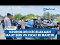 Download Lagu Kronologi Kecelakaan Maut Bus Tabrak Mobil Pikap di Bantul, Sopir Tewas di TKP