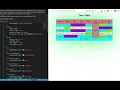 BCSL504 Web Lab Program 2 Creating a Timetable Using HTML CSS and JavaScript for 5th sem cse