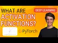 Understanding Neural Network Activation Functions Pytorch Deep Learning Tutorial