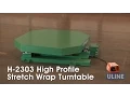 High Profile Stretch Wrap Turntable US