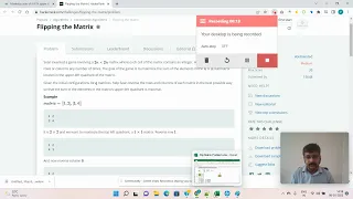 Flipping the Matrix Solution to Hackerrank Challenge