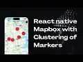 React Native Mapbox Integration and Clustering of Markers with help of turf helpers