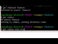 How to tell if a branch is tracking in Git
