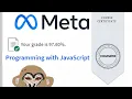 Programming with JavaScript Full Review Meta Front-End Developer Certificate Coursera 2023