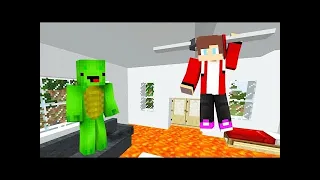 สร้างบ้านจากลาวาในไมน์คราฟต์