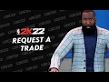 HOW TO REQUEST A TRADE IN NBA 2K22 MyCAREER CURRENT GEN