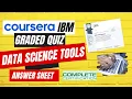 Coursera IBM - Graded Quiz Data Science Tools Final assessment Coursera