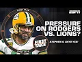 Stephen A on Lions vs Packers Nobody better win this game more than Aaron Rodgers First Take