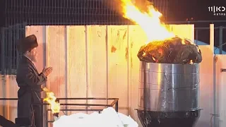 מאות אלפים בחגיגות ל ג בעומר במירון 