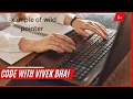 Example of wild pointer programming pointer