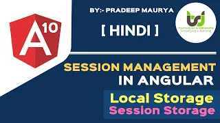 Session Management local storage session storage Angular 10 Tutorials in Hindi Part-49